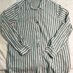Jane and Delancey Button Down Dress Shirt (Large / L)
